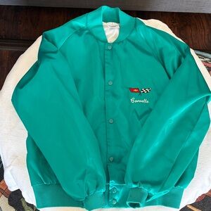 Corvette Green Bomber Jacket
